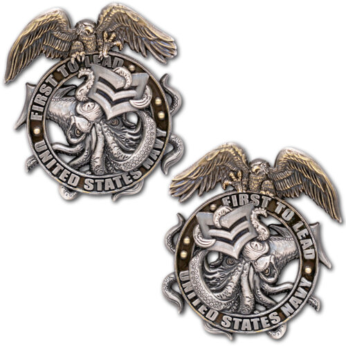 US Navy First To Lead 1st Class Petty Officer Coin
