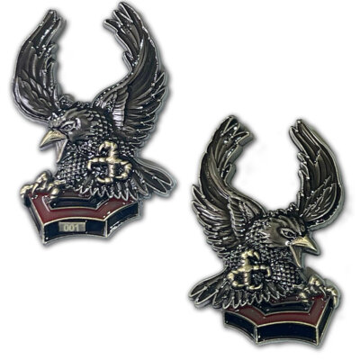 US Navy Petty Officer 2nd Class Crow Challenge Coin