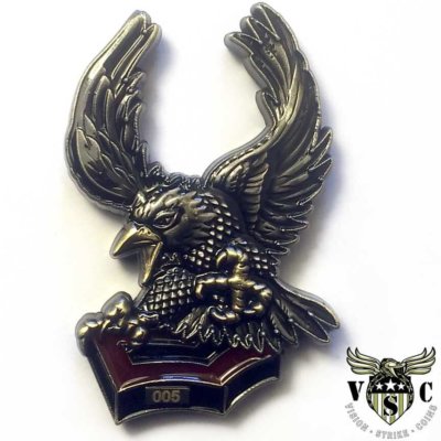 US Navy Petty Officer 2nd Class Crow Challenge Coin