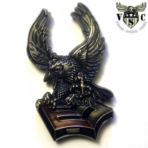 US Navy Petty Officer 1st Class Crow Challenge Coin