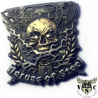 EOD Nerves Of Steel Military Challenge Coin
