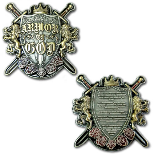 Armor Of God Challenge Coin
