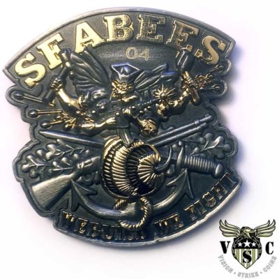 US Navy Seabees Rate Challenge Coin