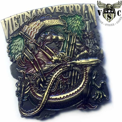 Vietnam Veteran Challenge Coin