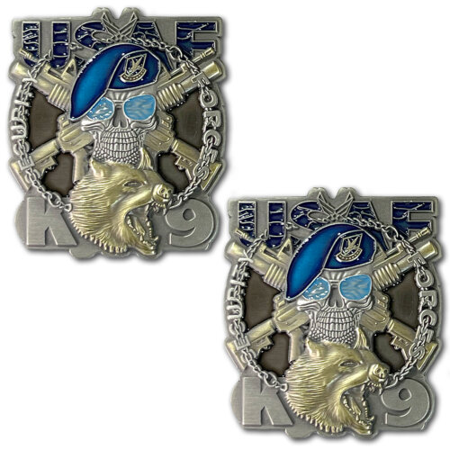 USAF K9 Security Forces Coin