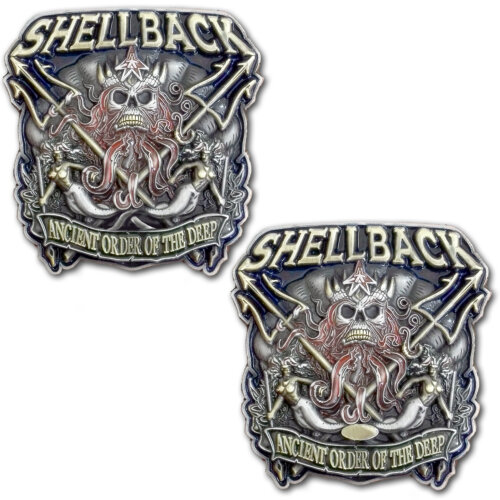 US Navy Shellback Challenge Coin