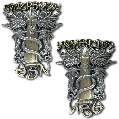 US Navy Corpsman Rate Tribal Challenge Coin