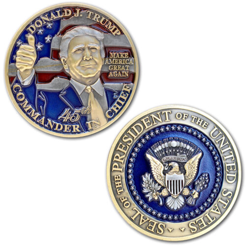 Donald Trump President Challenge Coin