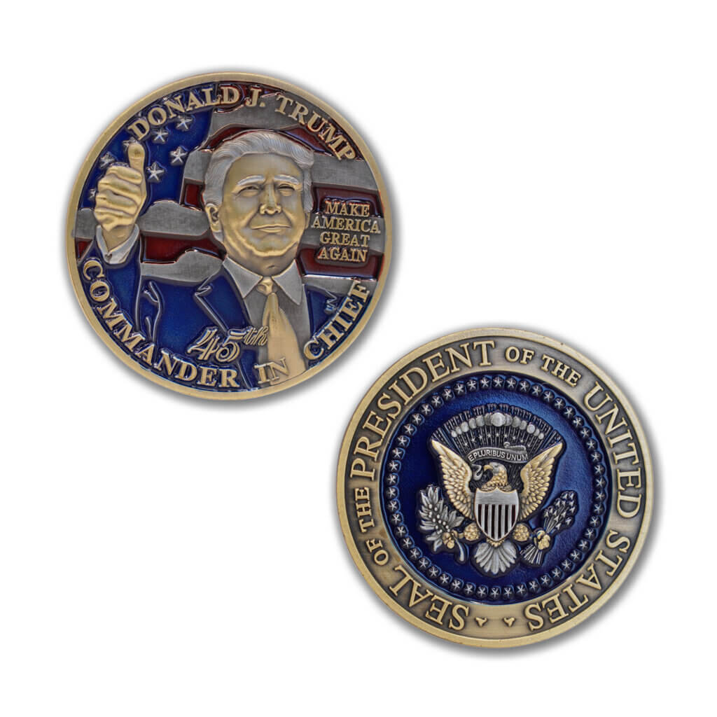 Donald Trump President Challenge Coin