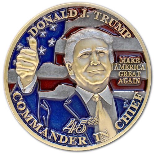 Donald Trump President Challenge Coin - Image 2