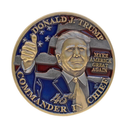Donald Trump President Challenge Coin 2