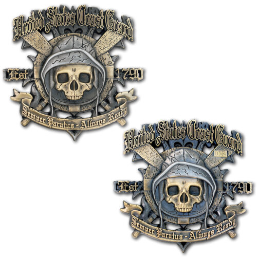 Semper Paratus Always Ready Coast Guard Challenge Coin
