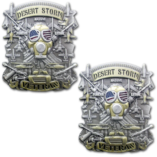 Desert Storm Veteran Military Challenge Coin