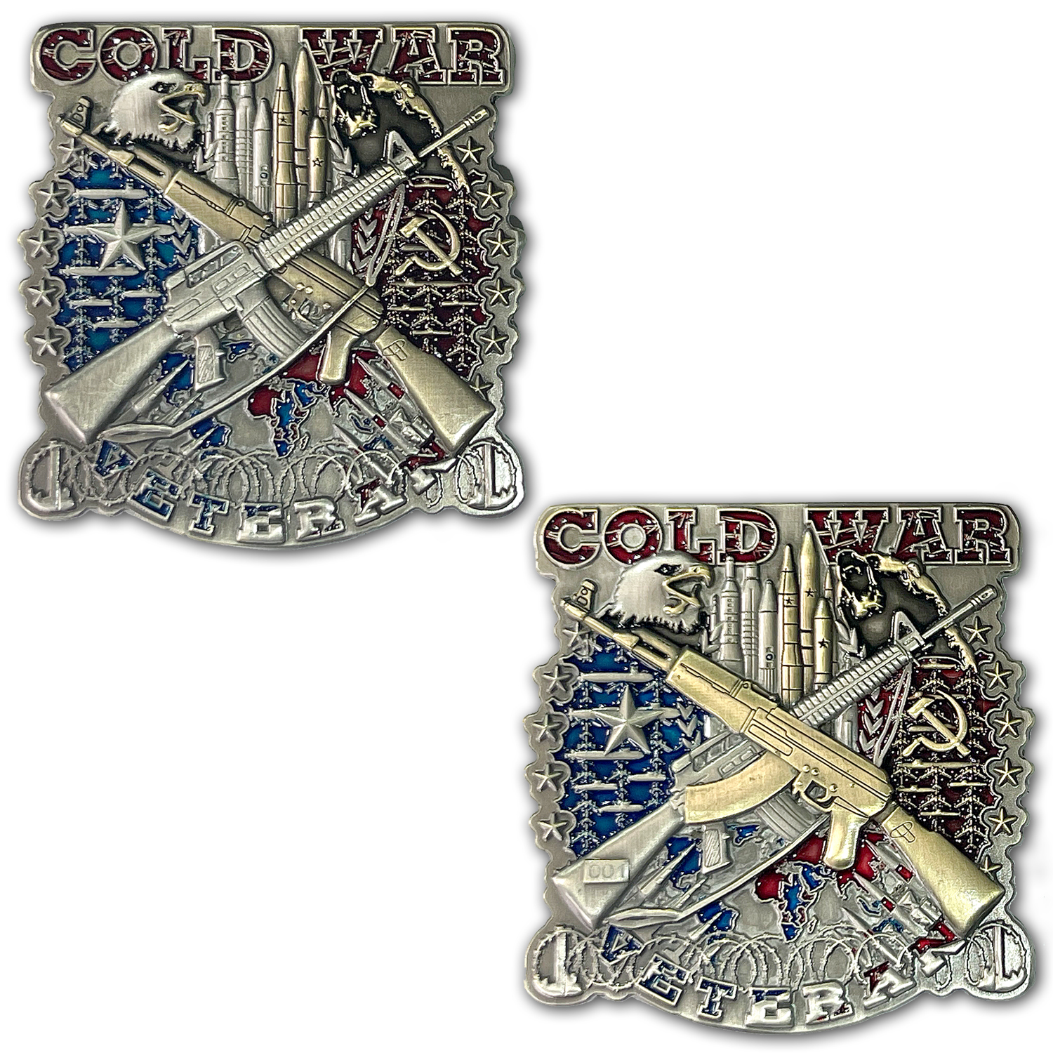 Cold War Veteran Military Challenge Coin