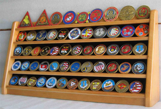 5 Top Tips for Organizing your Challenge Coins Display