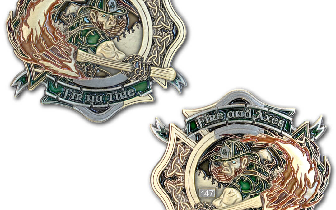 Fir Na Tine Firefighter Coin