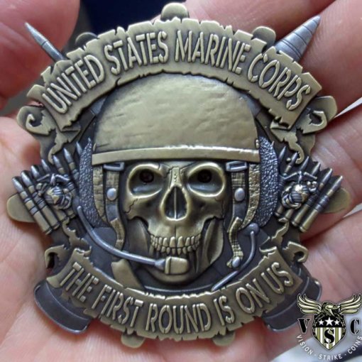 1st Tank Battalion US Marine Corps Coin