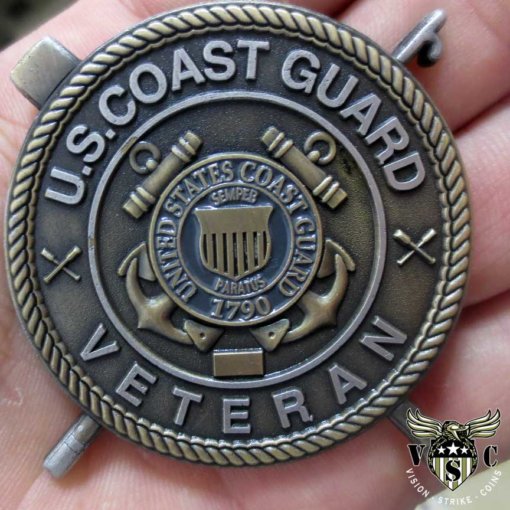 Coast Guard Veteran Challenge Coin