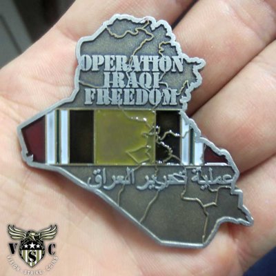 Operation Iraqi Freedom Veteran Challenge Coin