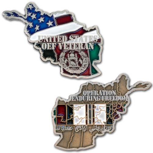 Operation Enduring Freedom Veteran Challenge Coin