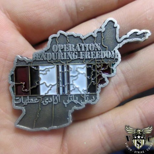 Operation Enduring Freedom Veteran Challenge Coin