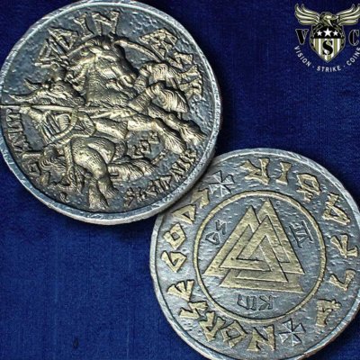 Odin Viking Norse God Challenge Coin