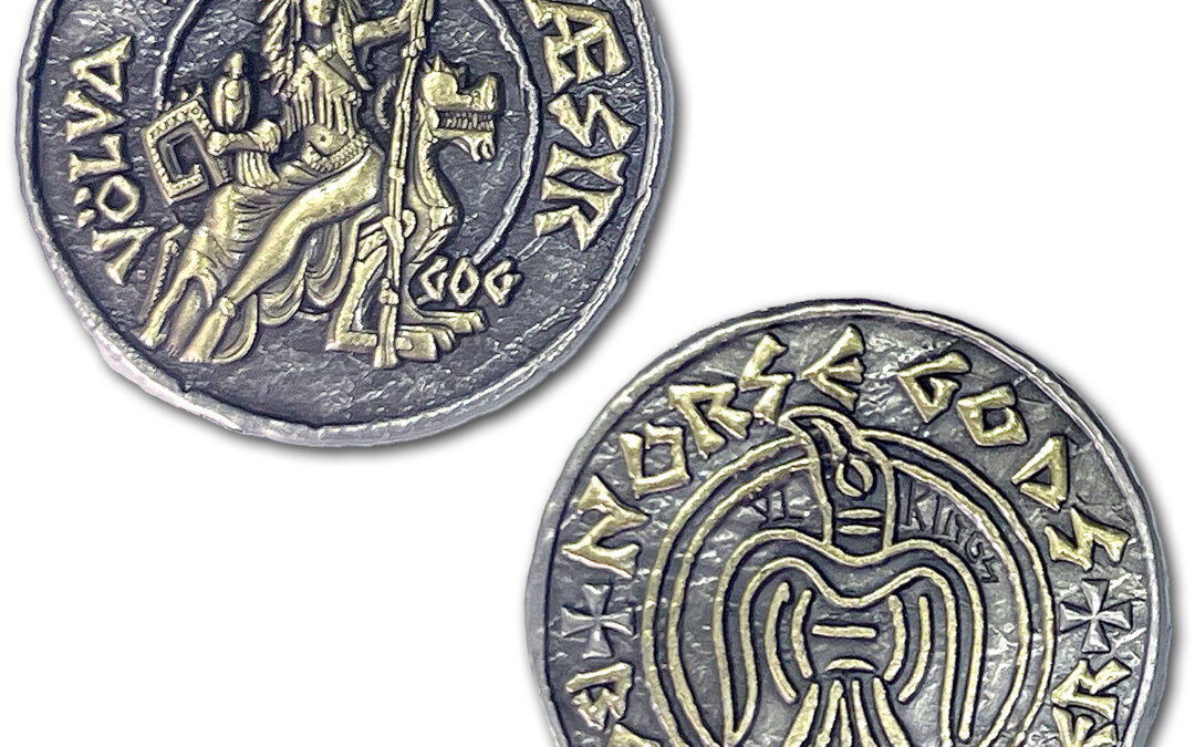 Frigg Viking Norse God Challenge Coin