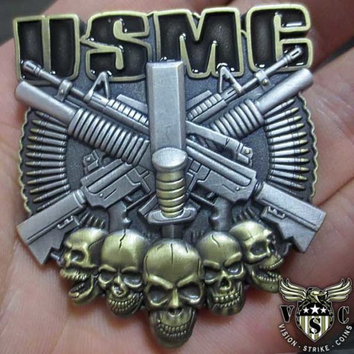 1st Lieutenant USMC Rank Military Challenge Coin