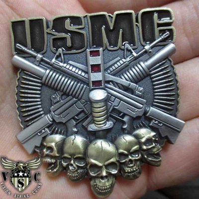 Chief Warrant Officer 4 USMC Rank Military Challenge Coin