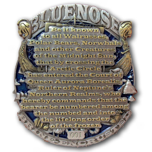 Bluenose US Navy Challenge Coin
