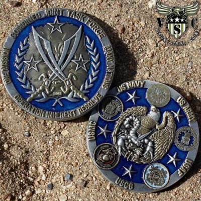 Operation Inherent Resolve Military Challenge Coin