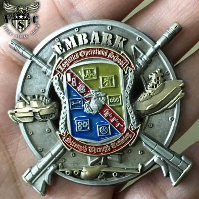 USMC MOS 0431 Embarkation Specialist Challenge Coin