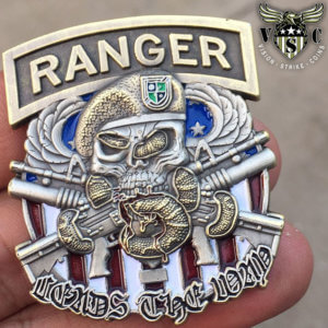 Army 75th Ranger Regiment Challenge Coin