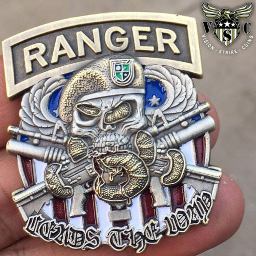 US Army 75th Ranger Regiment Military Challenge Coin