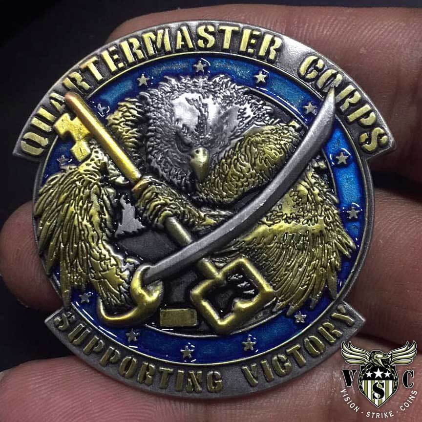 US Army Quartermaster Branch Military Challenge Coin