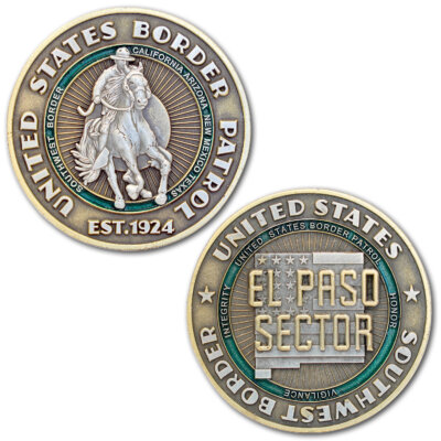 US Border Patrol New Mexico Challenge Coin