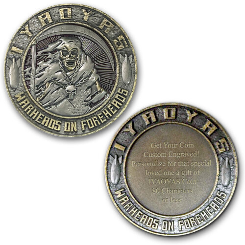 Navy SEAL Frogman Custom Engraved Challenge Coin