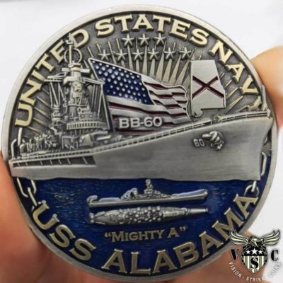 USS Carbonero SS 337 Submarine Challenge Coin USN DBF