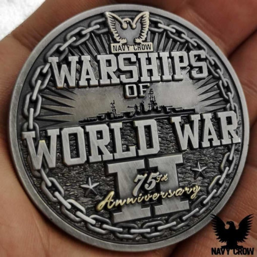 USS Nautilus Warships of WW2 75th Anniversary Coin