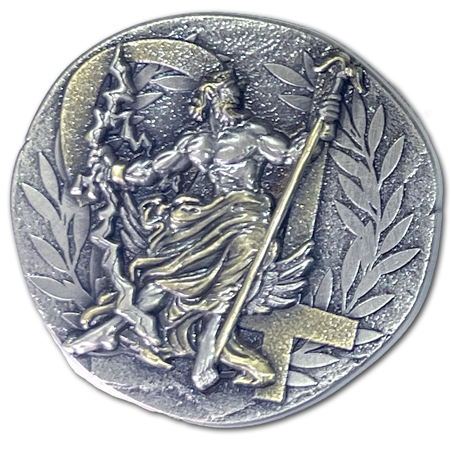 Zeus Greek God of The Gods Collectible Ancient Coin - Image 2