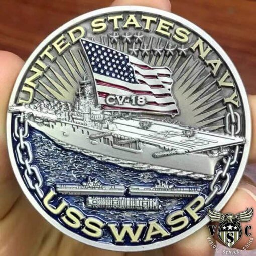 USS Wasp Warships of World War 2 75th Anniversary Coin