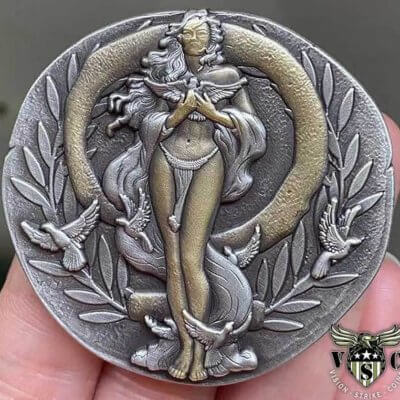 Aphrodite Goddess Of Love Greek God Ancient Coin