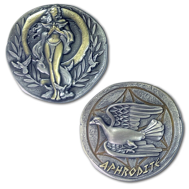 Aphrodite Goddess Of Love Greek God Ancient Coin