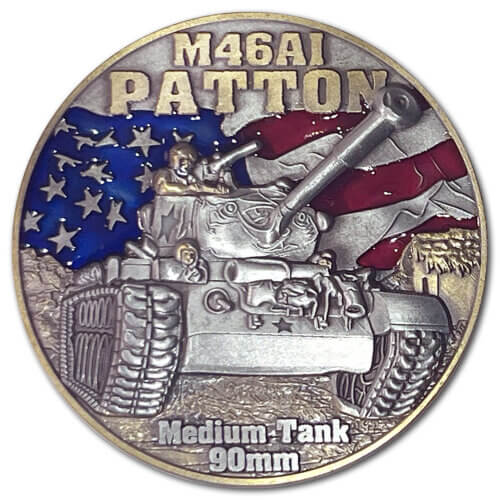 Patton-Korean-Tank-Coin