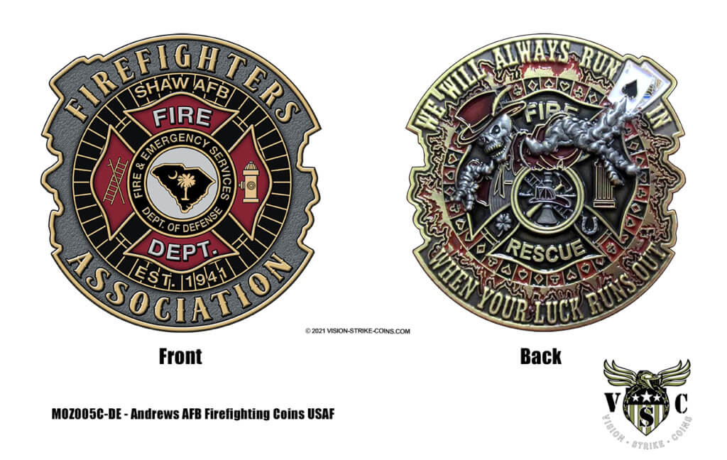 Custom Challenge Coins For The US Air Force