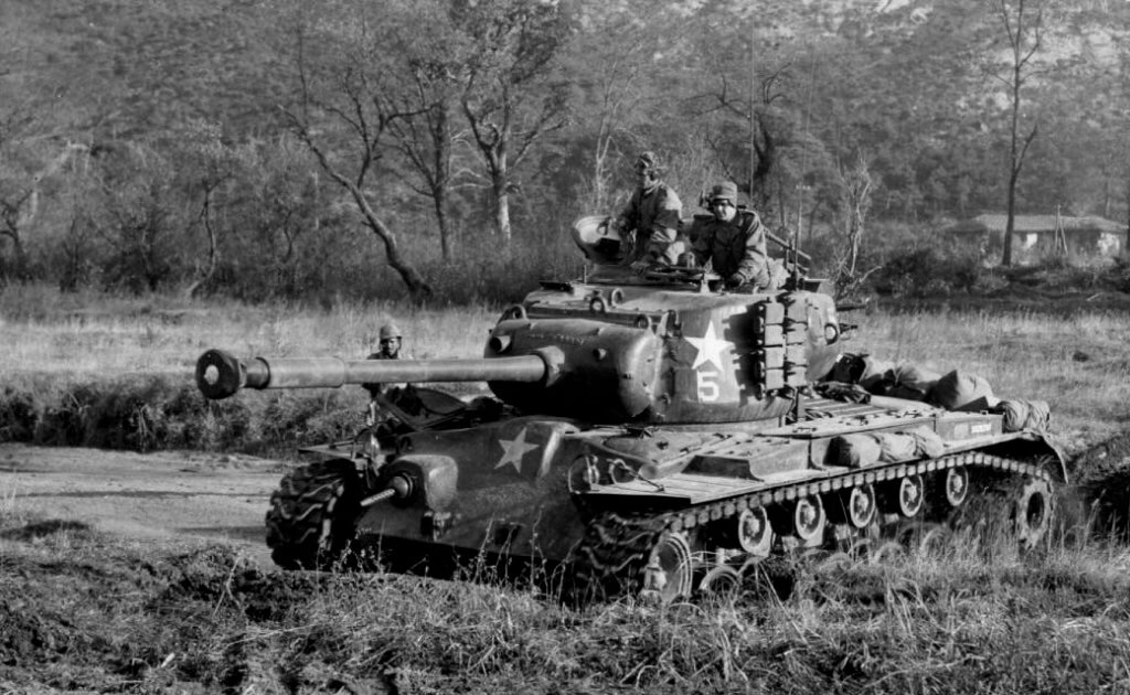 M26 Pershing Tanks of the Korean War Challenge Coin