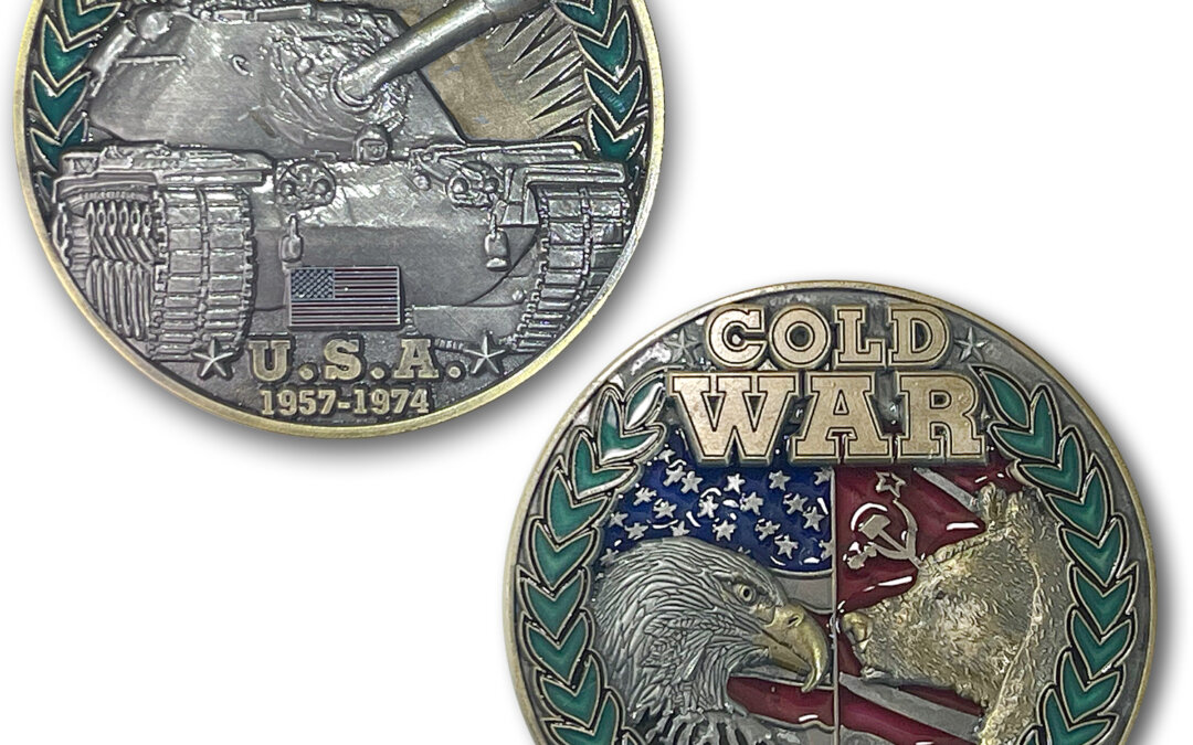 M103 MBT USA Cold War Combatants Challenge Coin