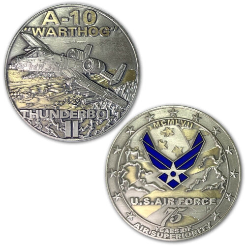 A-10 Thunderbolt USAF 75th Anniversary Coin