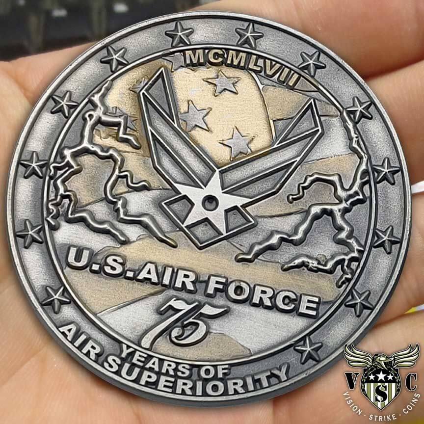 Usaf 75th Anniversary Coins