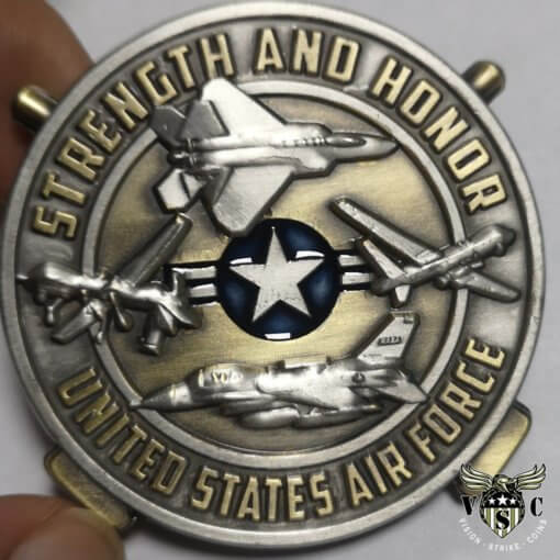 USAF K9 Security Forces Defensor Fortis Coin